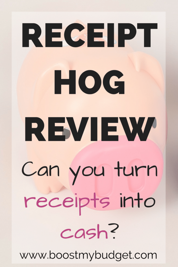 Receipt Hog Review Can You Turn Receipts into Cash? Boost My Budget