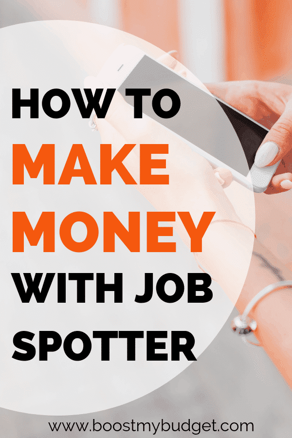 Make money with Job Spotter! Job Spotter is a fun smartphone app that pays you to take pictures of hiring signs in shop windows. It pays in free Amazon gift cards. This is a great way to top up your Amazon account with free credit for the holidays!