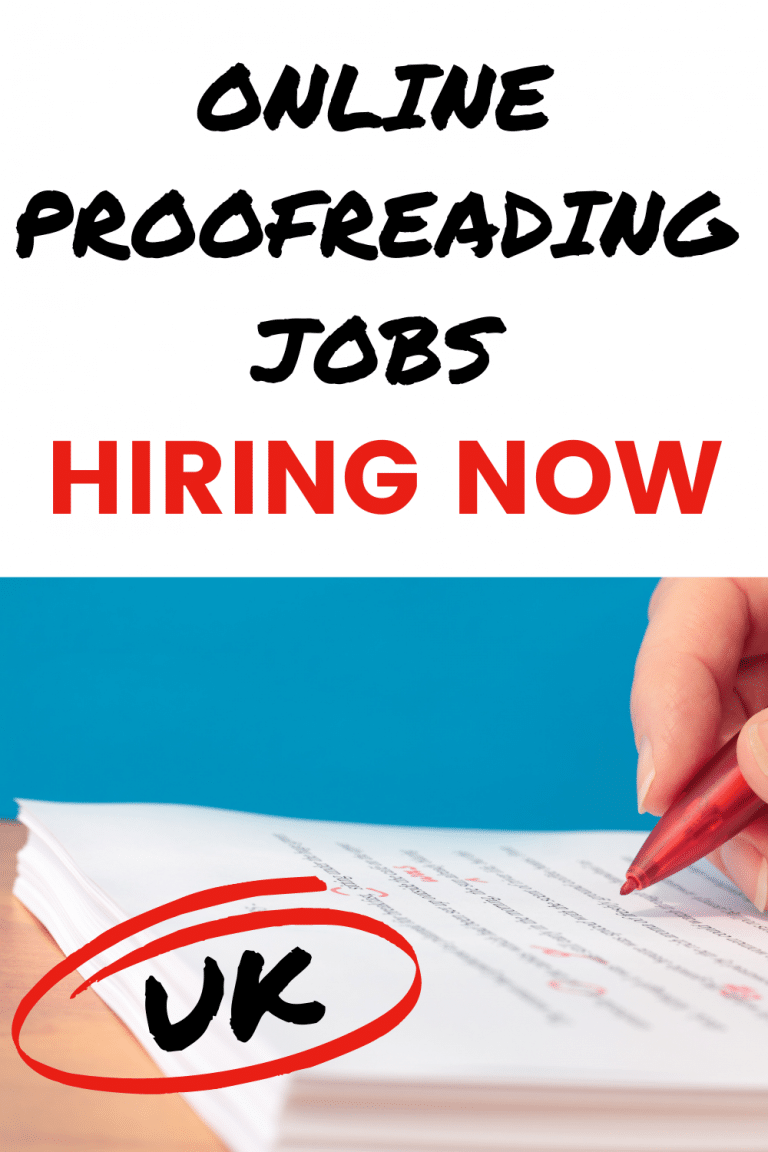 proofreading jobs in uk